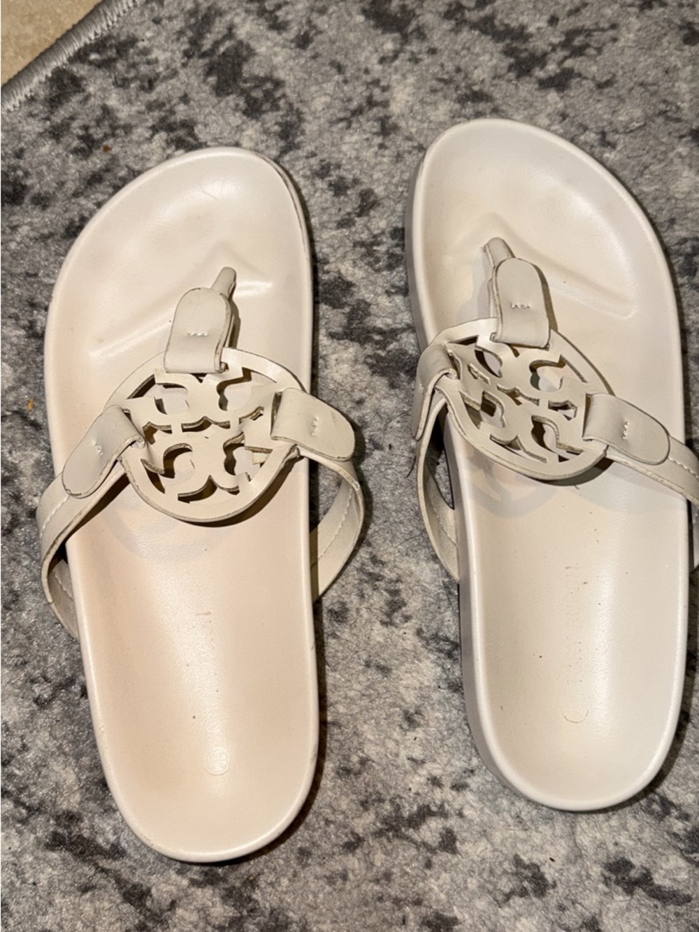 Tory Burch miller cloud white sandal